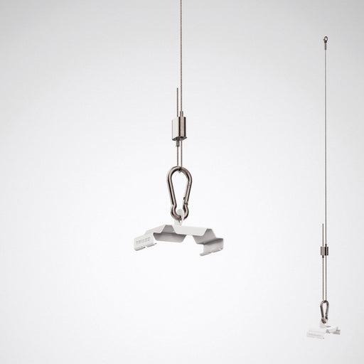 Trilux - Mechanisches Zubehör/Ersatzteile für Leuchten Seilabhängung A01DSXD/1500 078 01 weiß
