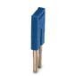 Phoenix Contact - Querverbinder/Brücker für Reihenklemme Steckbrücke FBS 2-4 BU 2-polig, blau − 50 Stück