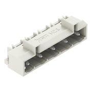 WAGO - Leiterplattensteckverbinder THT-Stiftleiste Lötstift 721-865/001-000 1,2x1,2,abgew.,lgr − 100 Stück