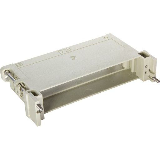 Harting - Zubehör/Ersatzteile für Industriesteckverbinder Schalengehäuse 09060480521 Kunstst., gr, D20/2 − 10 Stück