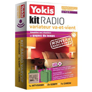 Grothe - Funkempfänger Funk-Set KITRADIOVARVVP Dimmer Zwei-Fach
