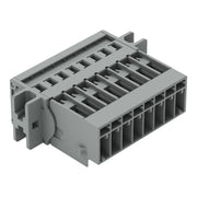 WAGO - Ein- und mehrpolige Klemmenleiste 1-Leiter-Stiftleiste 769-608/002-000 CAGECLAMP,4mm²,gr − 25 Stück