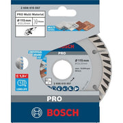 Bosch - Trenn-/Schleifscheibe PRO Multi Material 2608615057 Diamanttrennscheibe