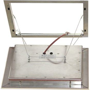 Vitramo - Infrarot-Strahlungspaneel Decken-Heizelement VH-I03535 350x350x42mm 220W