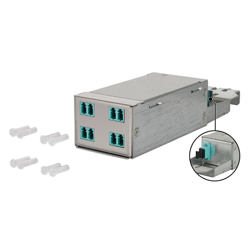 Metz Connect - Moduleinsatz für Patchpanel LWL DCCS Baugruppe OM3 130D225JM0000B 4xLC-Du plex/1xMTP-M