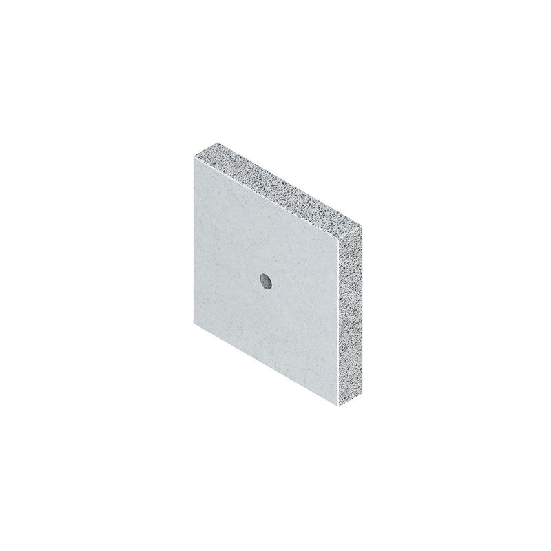 Niedax - Betonplatte Brandschutzplatte BSP 120.120.20 Loch 10mm 120x120x20