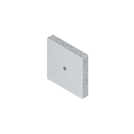 Niedax - Betonplatte Brandschutzplatte BSP 120.120.20 Loch 10mm 120x120x20