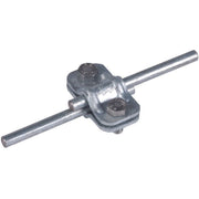 DEHN - Trennklemme für Blitzschutz UNI-Trennklemme St/tZn UTK 8.10 8.10 STTZN f. 2x Rd 8-10mm