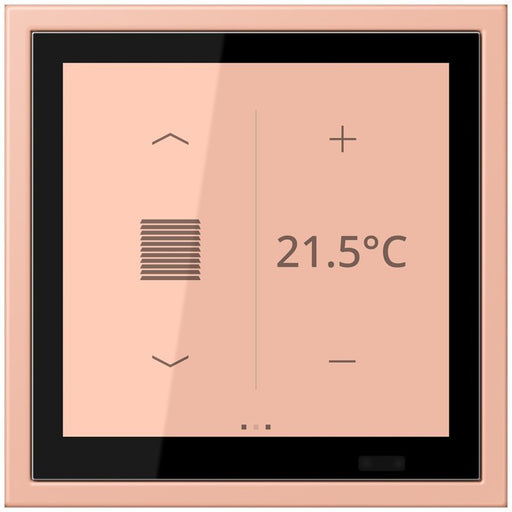 Jung - Bussystem-Mehrfach Bediengerät KNX Raumcontroller LCZ 459 BFD1S 231 rose clair