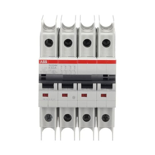 ABB Stotz S&J - Leitungsschutzschalter Sicherungsautomat SU204M-K63 10kA 63A 4P