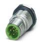 Phoenix Contact - Rundsteckverbinder, feldkonfektionierbar (Industriesteckverbinder) Einbausteckverbinder SACC-DSI-MSB#1456572 − 20 Stück
