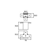 Brumberg Leuchten - Mechanisches Zubehör/Ersatzteile für Leuchten T-Verbinder 88498280