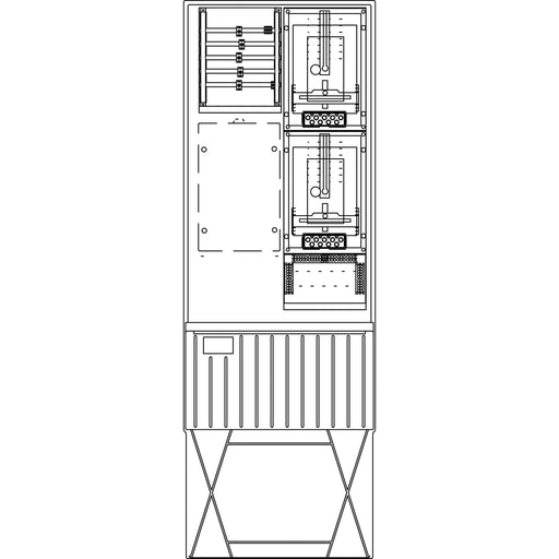 Elsta Mosdorfer - Zähler-Komplettschrank Zähleranschlusssäule ZS322.N4 A320 N4 2Z 3.HZ