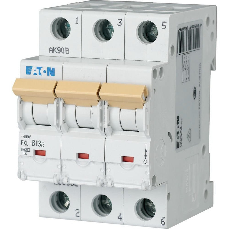 Eaton - Leitungsschutzschalter LS-Schalter m.Beschrift. PXL-D13/3 D 13A, 3p