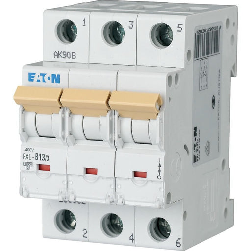 Eaton - Leitungsschutzschalter LS-Schalter m.Beschrift. PXL-D13/3 D 13A, 3p