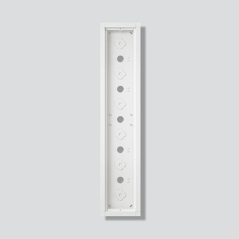 Siedle&Söhne - Montageelement für Türstation Gehäuse-Aufputz GA 612-6/1-01 W Weiß