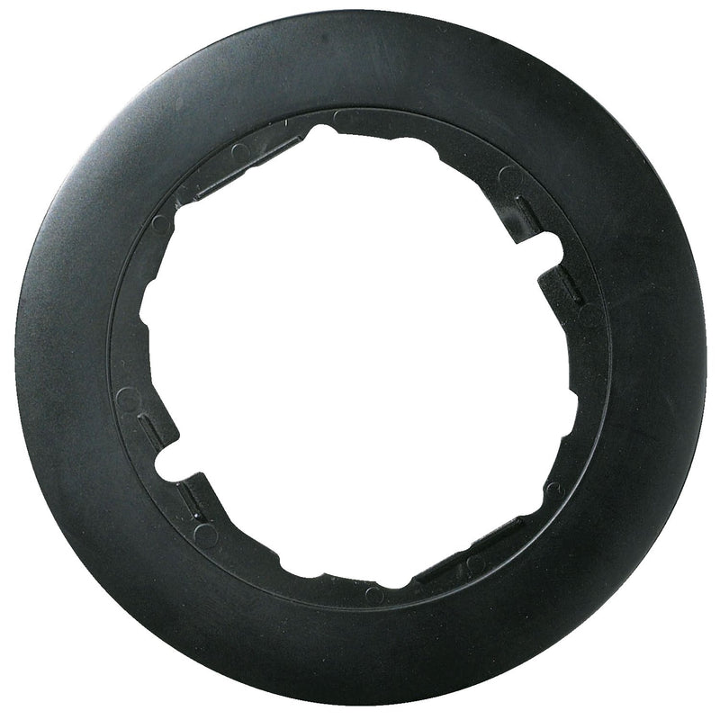 Elso - Zubehör/Ersatzteile für Installationsschalterprogramme Wandschutz für Rahmen WDE011503 schwarz,1-fach − 25 Stück