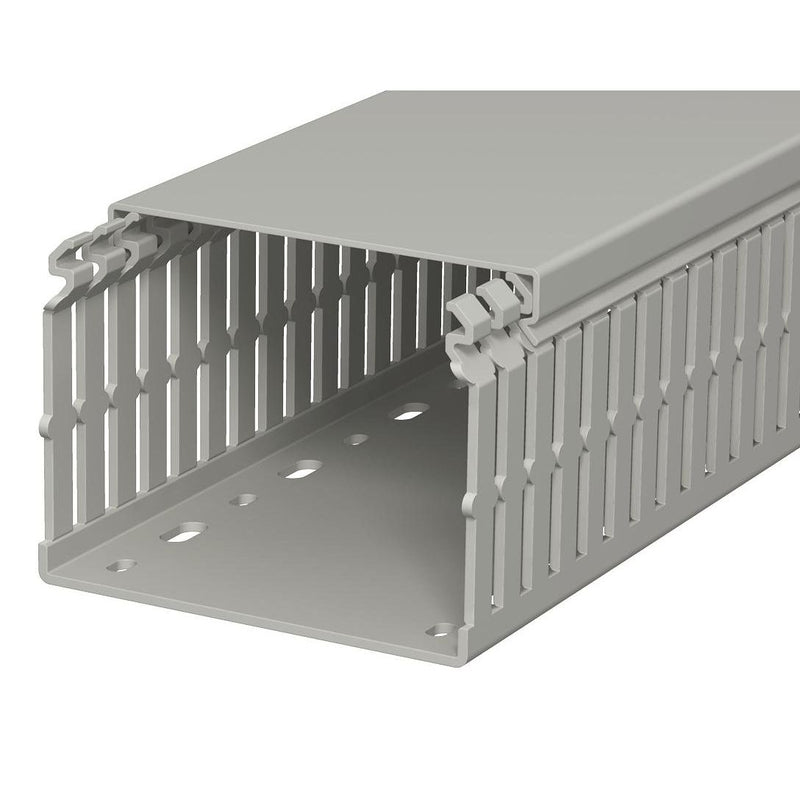 OBO Bettermann - Verdrahtungskanal LKV N 75100 RAL 7030 − 2 Meter