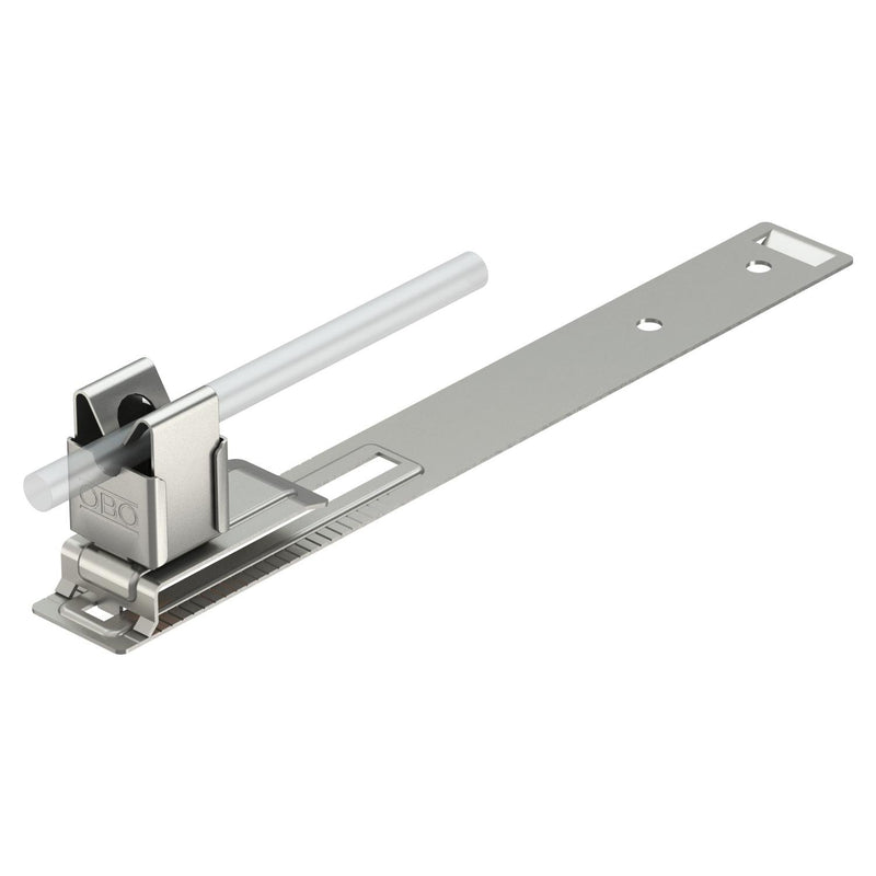 OBO Bettermann - Dachleitungshalter für Blitzschutz Dachleitungshalter 157 L-VA 210mm − 20 Stück