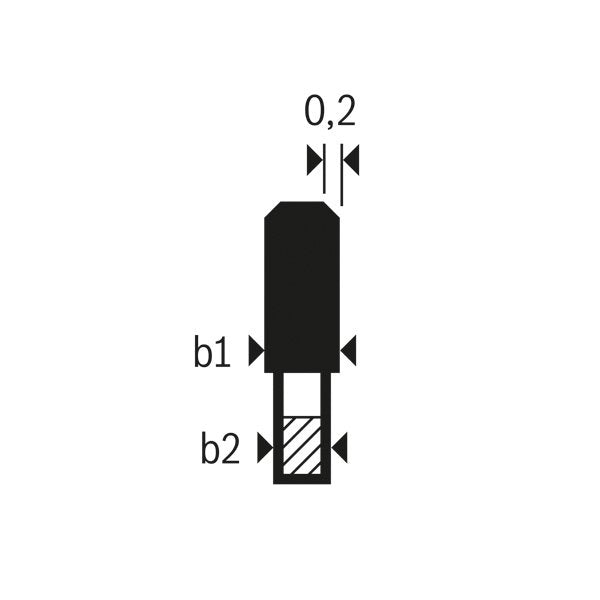 Bosch - Kreissägeblatt für 2608644559 Akkusägen Expert for