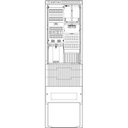 ABN - Zähler-Komplettschrank Zähleranschlusssäule SZ205ZA1402 1 ZP APZ 4pol
