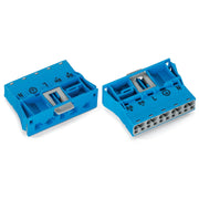 WAGO - Geräteanschluss für steckbare Gebäudeinstallation Snap-In-Stecker 770-2115 5-polig,Kod. I,blau − 50 Stück