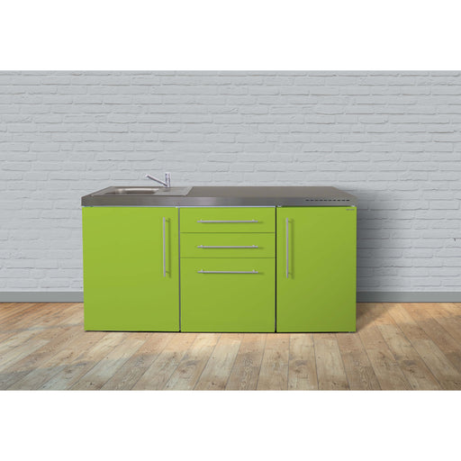 Stengel - Mini-Küche Miniküche Premiumline MPGA170KSKSreBli2Sn Grüner Apfel