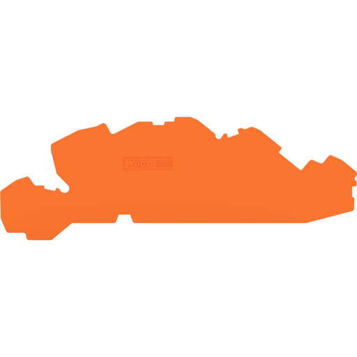 WAGO - Abschluss- und Zwischenplatte für Reihenklemme Abschluss-/Zwischenplatte 2005-7692 orange