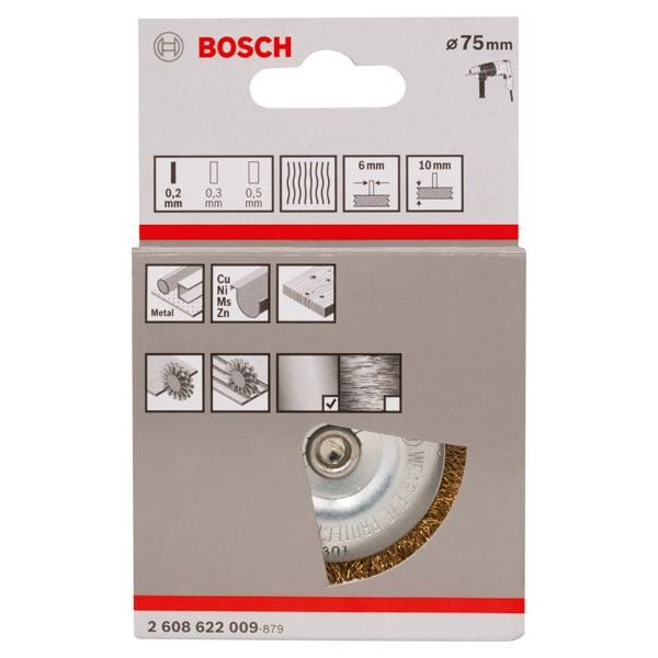 Bosch - Rotierende Drahtbürste PRO Multi Material clean 2608622009 Scheibenbürste