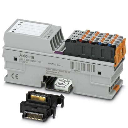 Phoenix Contact - Feldbus, Dez. Peripherie - Digitales Ein-/Ausgangs-Modul I/O-Modul AXL F DI8/1 DO8/1 1H 8 Eing., 8 Ausg