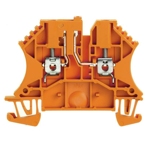 Weidmüller - Trenn- und Messtrenn-Reihenklemme Klemme WTR 2.5 OR Schraubansch.,2.5mm² − 100 Stück
