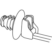 HellermannTyton - Kabelbinder Befestigungsbinder 1tlg. 157-00241(5000) − 5000 Stück