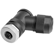 Weidmüller - Rundsteckverbinder, feldkonfektionierbar (Industriesteckverbinder) Steckverbinder SAIBW4+PE/813KCOD female, gewinkelt
