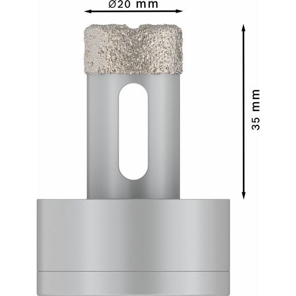 Bosch - Bohrer PRO Ceramic dry 2608599029 Trockenbohrkrone 20