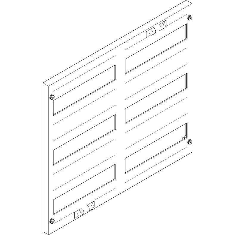 ABN - Abdeckung für Verteilerfeld Abdeckplatte FAO23N10 (VE10) 500x450mm 2FB/3RE