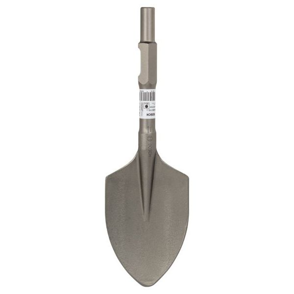 Bosch - Maschinenmeißel PRO HEX 30-4C Spatmeißel, 2608690110 gerundet 135 x 400
