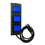 Walther Werke - CEE-Steckdosen-Kombination (IEC 60309) Steckdosenleiste 6400001 Tragb.Vollgummi 16A