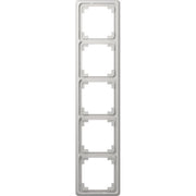 Jung - Abdeckrahmen Rahmen 5-fach lgr CDP 585 LG waage/senkrecht