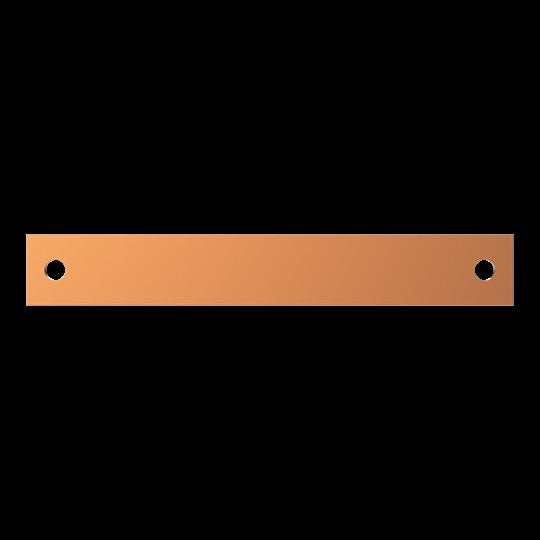 Striebel&John - Sammelschienenverbinder Cu-Verbinder ZX2407 30x5mm V2, Schiene C