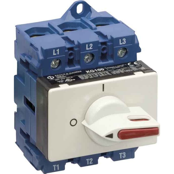 Kraus&Naimer - Lastschalter Hauptschalter KG10A T303/58 VE2 3pol 20A 5,5KW