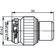 Telegärtner - Abschlusswiderstand TNC-Abschlusswiderstand 100023839 (M),1W,2.5GHz,50Ohm