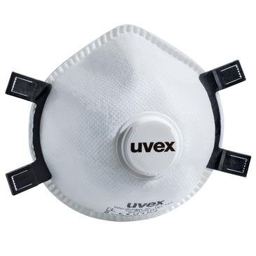 Uvex - Atemschutzmaske uvex silv-Air exxcel 7317 8787318(VE80) FFP3,80 einzelv