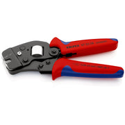 Knipex - Presswerkzeug Kabelschuhe/Verbinder, Aderendhülsen, Schirmanschluss Crimpzange 97 53 08 SB f.Aderendh. 190mm
