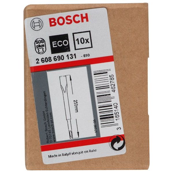 Bosch Power Tools - Maschinenmeißel PRO SDS plus-4C 2608690131 Flachmeißelset 20 x  − 1 Packung
