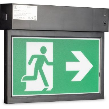 H1 - Sicherheitsleuchte Rettungszeichenleuchte UnlimitedMAT3Hblack