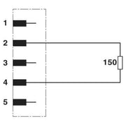 Phoenix Contact - Abschlusswiderstand Abschlusswiderstand SAC-5P-M12MS#1536162 − 5 Stück