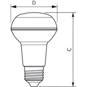 Philips Lighting - LED-Lampe/Multi-LED LED-Reflektorlampe R63 CoreProLED #81179500 E27