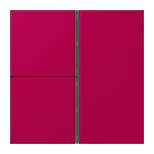 Jung - Abdeckung/Bedienelement für Installationsschalterprogramme Tastensatz 3fach LC 403 TSA 230 rouge rubia