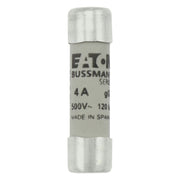 Eaton - Zylindrische Sicherung Sicherungseinsatz Nieders. CYLINDRICA#C10G4 4A AC 500V 120kA − 10 Stück