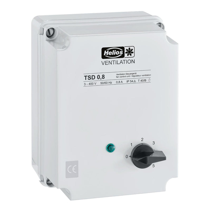 Helios Ventilatoren - Drehzahlsteller Trafo-Drehzahlsteller TSD 11